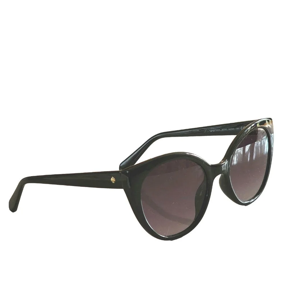 KATE SPADE Samantha Gradient Cat Eye Sunglasses in Black - Picture 3 of 7